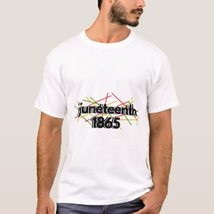 Juneteenth 1865 Black History Celebrate Freedom De T-Shirt