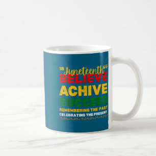 Juneteenth 1865 black history freedom pride coffee mug