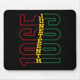 Juneteenth 1865 Black History Month African Americ Mouse Pad