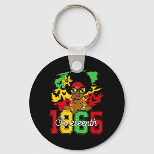 Juneteenth 1865 Celebrate Freedom Celebrating Blac Key Ring