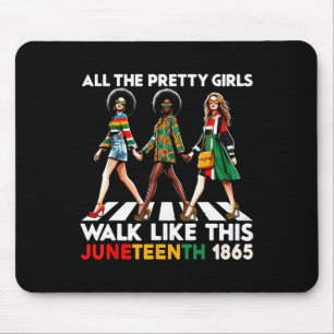 Juneteenth 1865 Celebrate Freedom Celebrating Blac Mouse Pad