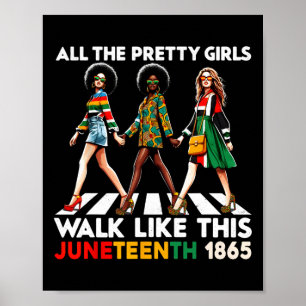 Juneteenth 1865 Celebrate Freedom Celebrating Blac Poster