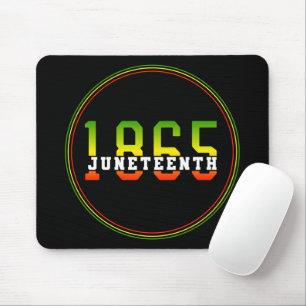 Juneteenth 1865 Celebrating Black Freedom Mouse Pad