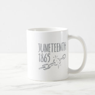 Juneteenth 1865 Chain June 19th Black Africa Pride Coffee Mug
