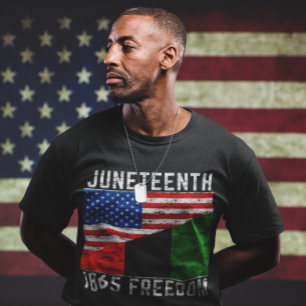 Juneteenth 1865 Freedom Black African American T-Shirt
