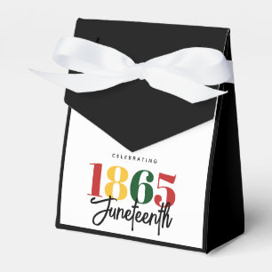 Juneteenth 1865 Freedom Black History Celebration Favour Box