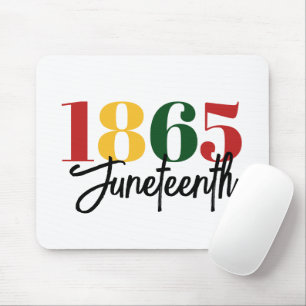 Juneteenth 1865 Freedom Black History Celebration Mouse Pad