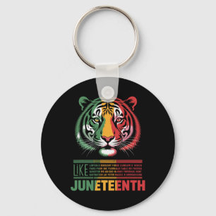 Juneteenth 1865 Honour The Journey Of Freedom _2 Key Ring
