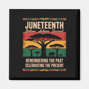 Juneteenth 1865 June 19th Freedom African American Magnet