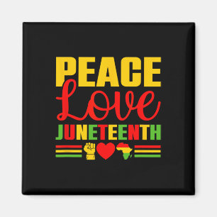 Juneteenth 1865 Shirt Women Freedom Black History Magnet