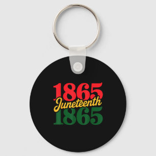 Juneteenth 1865 shirts women men june 19th 1865 key ring