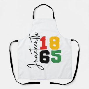 Juneteenth 1865 The Real Independence Day Apron
