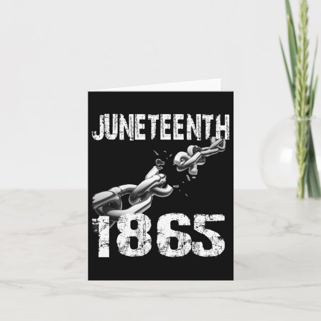 Juneteenth 1  card (Front)