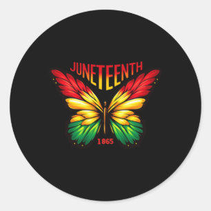 Juneteenth 1  classic round sticker