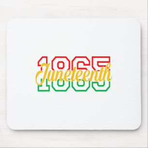 Juneteenth 2025 Celebrate Black Freedom 1865 Histo Mouse Pad