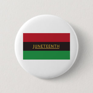 juneteenth 6 cm round badge