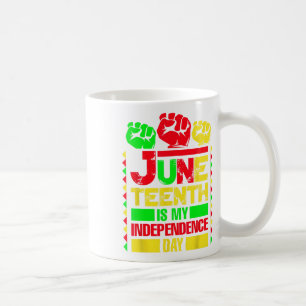 Juneteenth Accentors Afro American Black History P Coffee Mug
