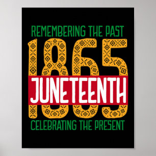 Juneteenth African American Black History 1865 Jun Poster