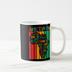 Juneteenth African American Freedom Black History Coffee Mug