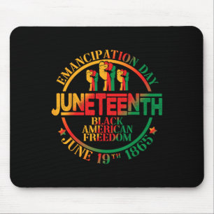 Juneteenth African American Freedom Black History Mouse Pad