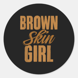 Juneteenth African American Melanin Pride African Classic Round Sticker