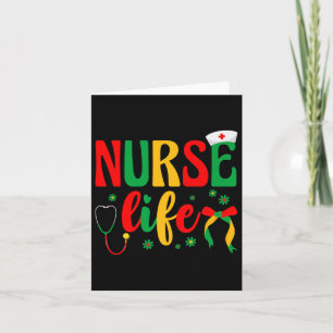 Juneteenth African American Nurses Life African Ma Card