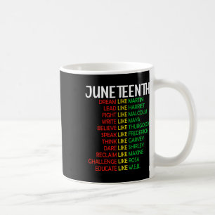 Juneteenth African Independence Day Black Freedom Coffee Mug