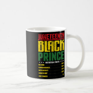 Juneteenth Afro American Boy Son Family Matching J Coffee Mug
