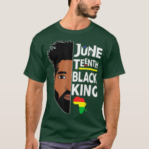 Juneteenth Afro Black King Black History Month Men T-Shirt