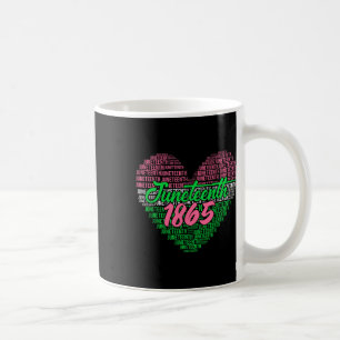 Juneteenth Aka Love Heart  Coffee Mug