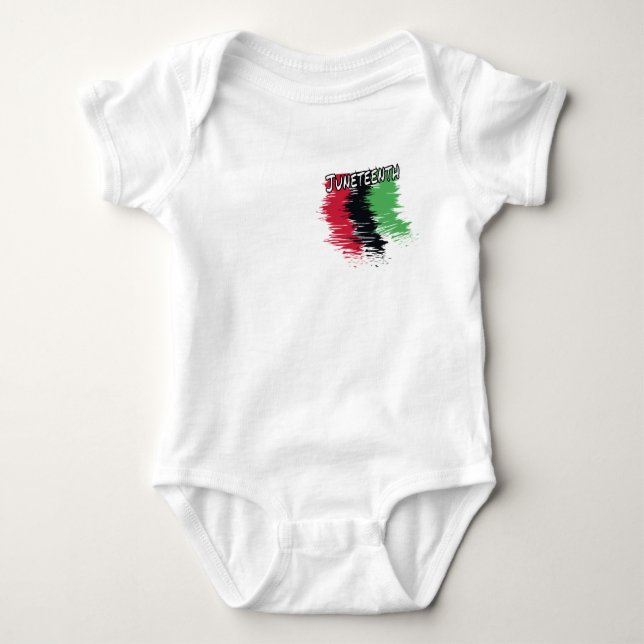 Juneteenth Baby Bodysuit (Front)