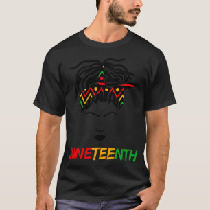 Juneteenth Bandanna Locs Woman T-Shirt