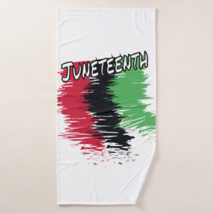 Juneteenth Bath Towel