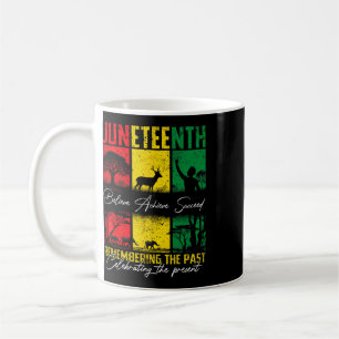 Juneteenth Believe Achieve Succeed Black Pride Mel Coffee Mug