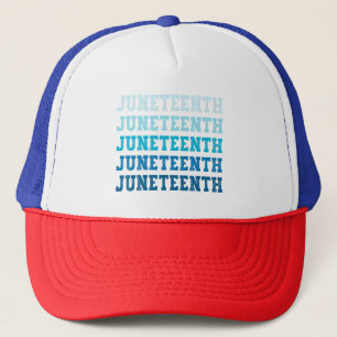 Juneteenth Black American African Celebration Cool Trucker Hat