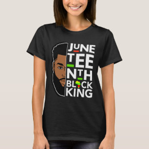 Juneteenth Black Bruh King Melanin Father Dad Men T-Shirt
