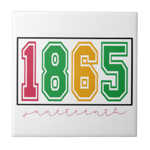 Juneteenth - Black History  Ceramic Tile