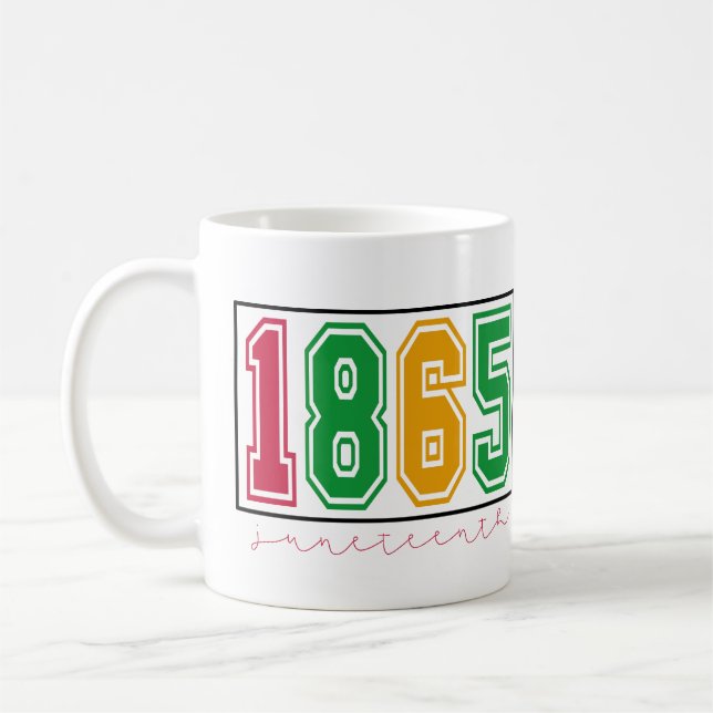 Juneteenth - Black History  Coffee Mug (Left)