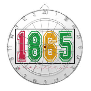 Juneteenth - Black History Dartboard