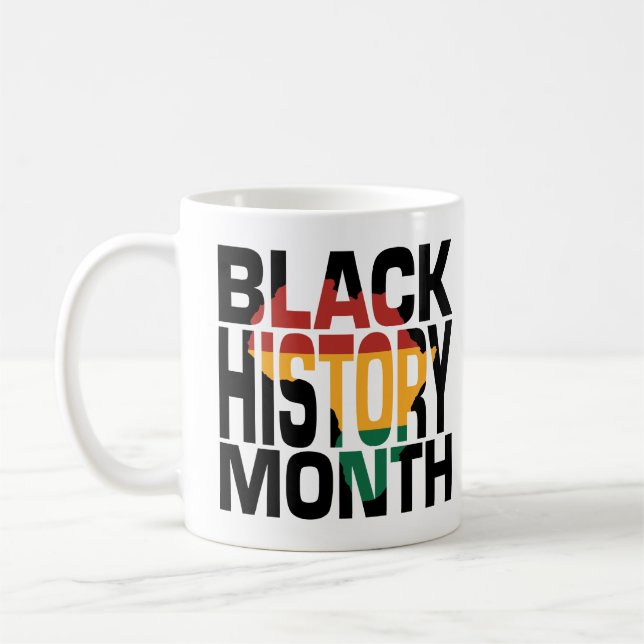 Juneteenth Black History Month Coffee Mug (Left)