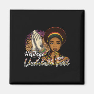 Juneteenth Black History Month Heritage Unshakeabl Magnet