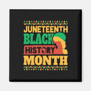 Juneteenth Black History Month Magnet