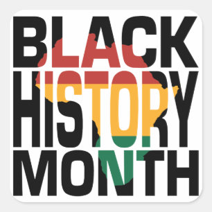 Juneteenth Black History Month Sticker