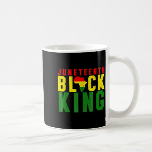 juneteenth black king emancipation day melanin bla coffee mug