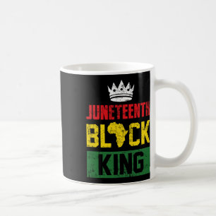 Juneteenth Black King Nutritional Facts Boys Junet Coffee Mug