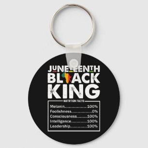 juneteenth black king nutritional facts melanin key ring