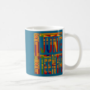 Juneteenth black pride freedom day since 1865 coffee mug