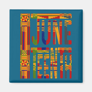 Juneteenth black pride freedom day since 1865 magnet