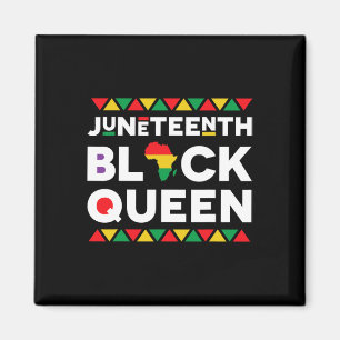 Juneteenth Black Queen 1 Magnet