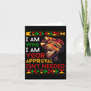 Juneteenth Black Queen African Black Women Black H Card